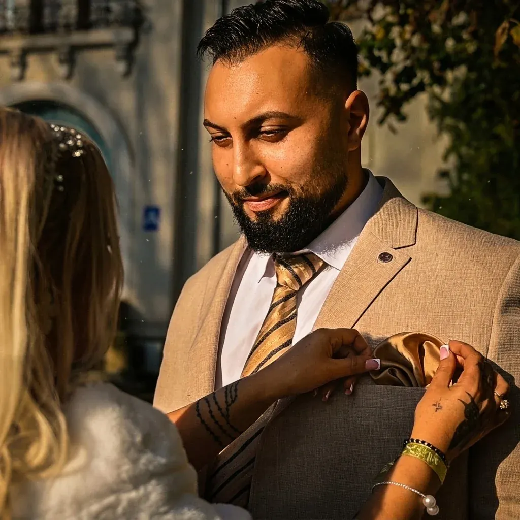 Portret al mirelui în timpul pregătirilor