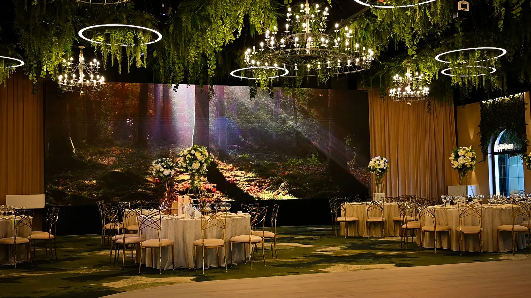 Decorul recepției